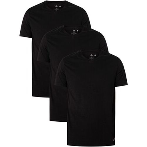 Pyjamas / Chemises de nuit Lot de 3 t-shirts décontractés à col en V - adidas - Modalova