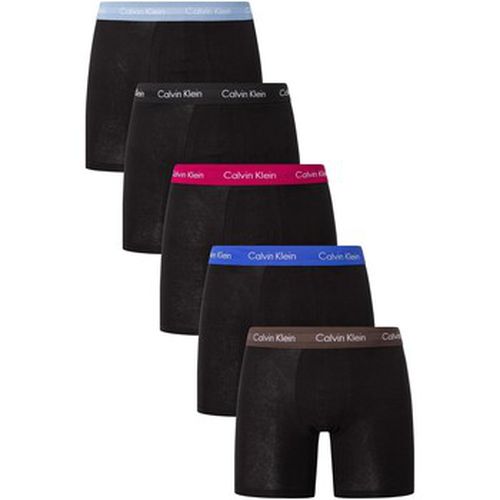 Caleçons Lot de 5 boxers en coton stretch - Calvin Klein Jeans - Modalova