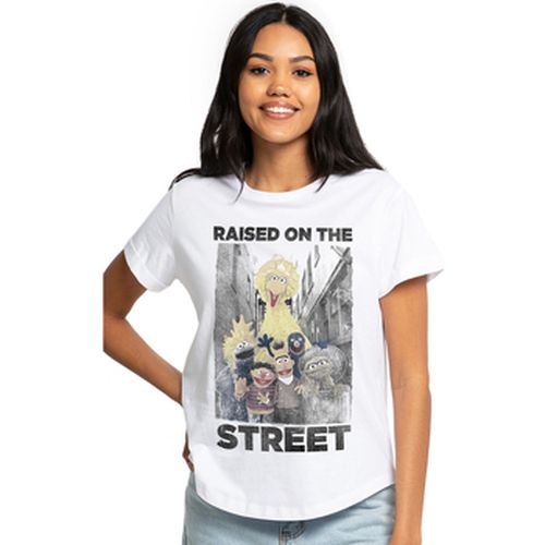T-shirt Raised On The Streets - Sesame Street - Modalova