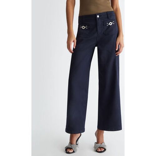 Pantalon Pantalon évasé cropped - Liu Jo - Modalova