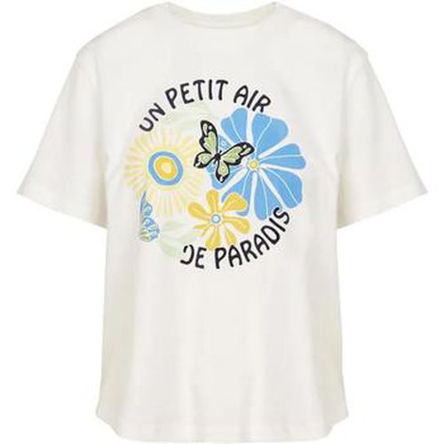 T-shirt Tair ecru mc tee - La Petite Etoile - Modalova
