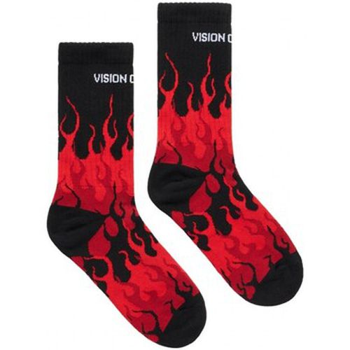 Chaussettes Chaussettes Avec Flammes Rouges - Vision Of Super - Modalova