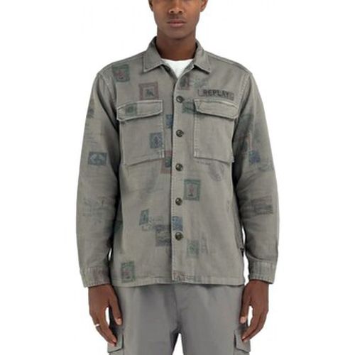 Blouson Veste imprim militaire - Replay - Modalova