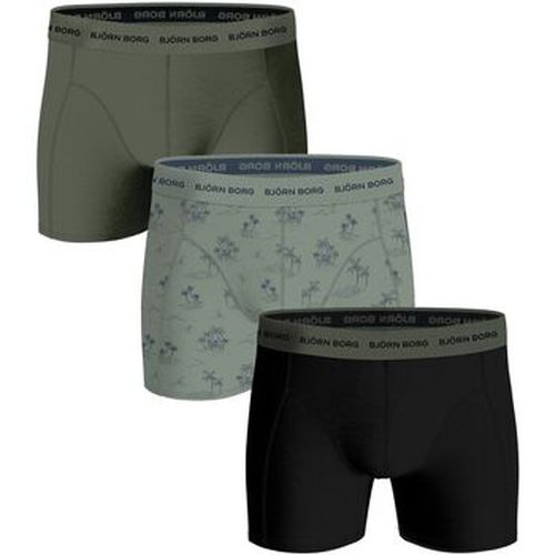 Boxers Boxer-shorts Lot de 3 Vert - Björn Borg - Modalova