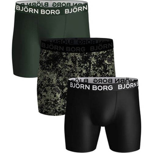 Caleçons Boxers Performance 3 Pack Multicolour - Björn Borg - Modalova