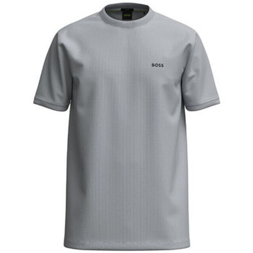 T-shirt T-SHIRT TEE REGULAR FIT EN COTON STRETCH AVEC LOGO - BOSS - Modalova