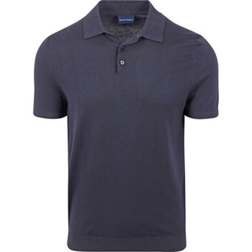 T-shirt Polo Knitted Marine - Suitable - Modalova