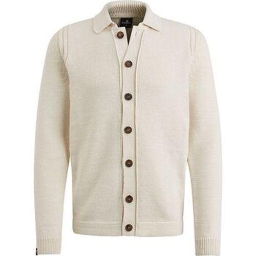 Sweat-shirt Cardigan Bouton Ecru - Vanguard - Modalova