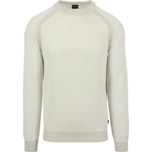 Sweat-shirt Pull-over Apuok Greige - BOSS - Modalova