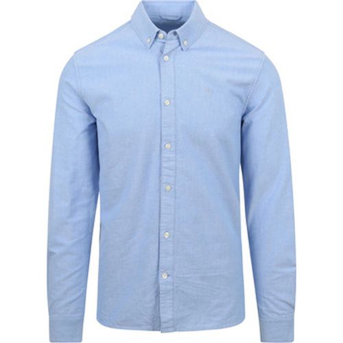 Chemise ConnaissancesCotton Apparel Shirt Melange Light Blue - Knowledge Cotton Apparel - Modalova
