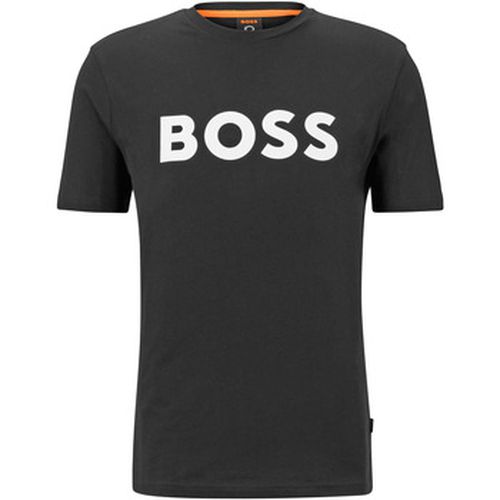 T-shirt BOSS T-shirt Thinking Noir - BOSS - Modalova