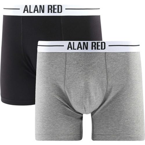Caleçons Lot de 2 Boxer-shorts Gris - Alan Red - Modalova