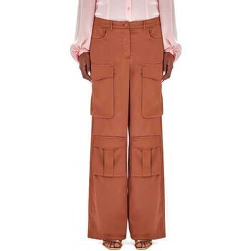 Pantalon Pantalon Cargo En Satin Huile DArgan - Blugirl - Modalova