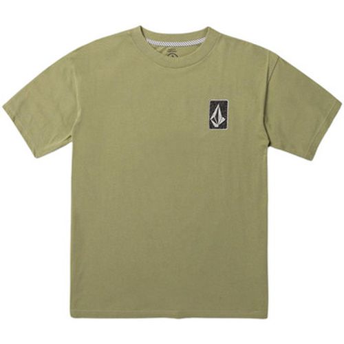 T-shirt Camiseta Skate Vitals Originator - Thyme Green - Volcom - Modalova