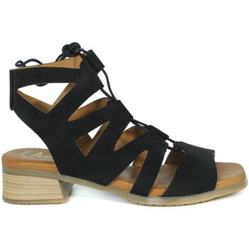 Sandales SANDALIAS ROMANAS SERRAJE 2682 NEGRO - Aplauso - Modalova