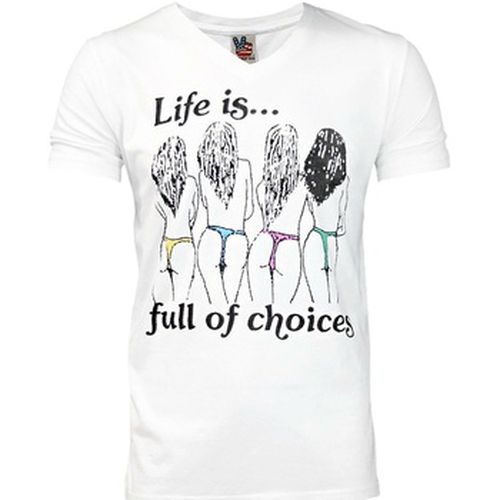 T-shirt Life Is Full Of Choices - Junk Food - Modalova