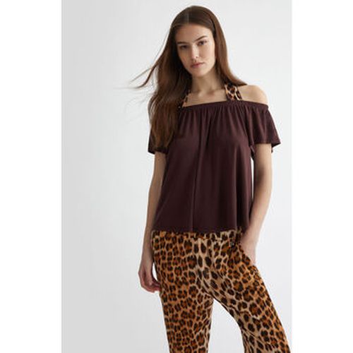 Blouses Top avec bretelles animalier - Liu Jo - Modalova