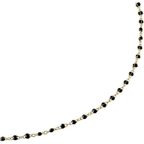 Collier Collier Smarty laiton doré perles émail noir - Agatha Ruiz de la Prada - Modalova
