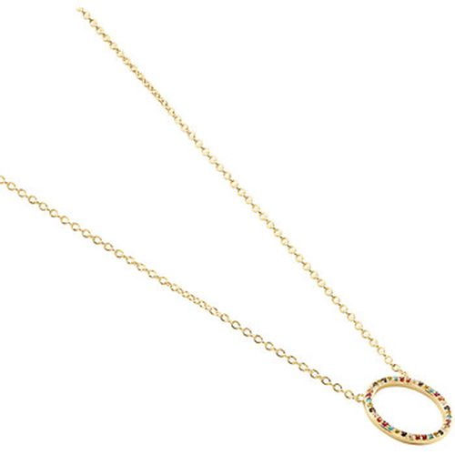 Collier Collier argent doré cercle multicolore - Agatha Ruiz de la Prada - Modalova