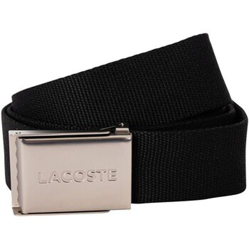 Ceinture Ceinture tissée à boucle gravée - Lacoste - Modalova