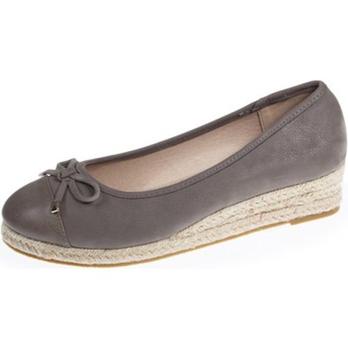 Ballerines Ballerines talon compensé Taupe - Isotoner - Modalova