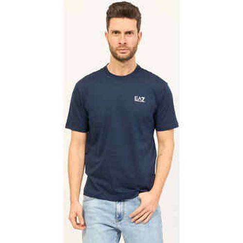 T-shirt T-shirt à col rond Logo Series en coton - Emporio Armani EA7 - Modalova