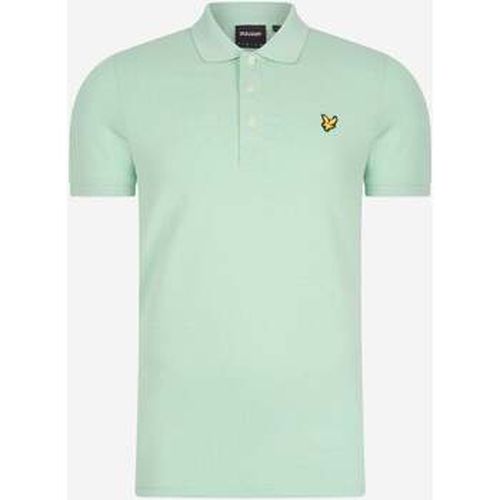 T-shirt Polo uni - ombre turquoise - Lyle & Scott - Modalova