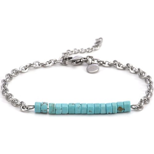 Bracelets Bracelet Chaine Acier Perles Heishi 4mm -Medium-18cm - Sixtystones - Modalova
