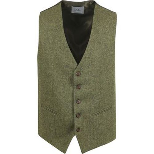 Veste Suitable Gilet Tweed Vert - Suitable - Modalova
