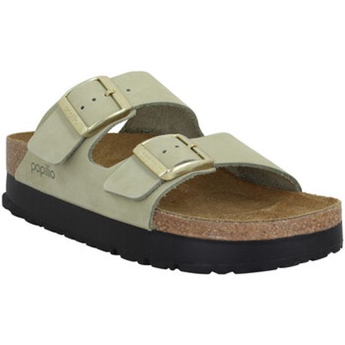 Mules Papillio Arizona Platform Birko Flor Nubuck Eucalyptus - Birkenstock - Modalova