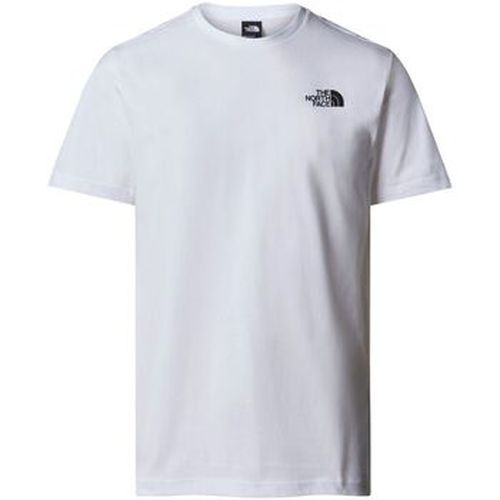 T-shirt NF0A87NV M SS BOX NSE-FN4 WHITE - The North Face - Modalova