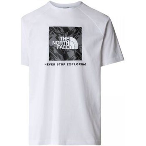 T-shirt NF0A87NJ M SS RAGLAN REDBOX TEE-ZI5 WHITE - The North Face - Modalova