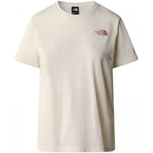 T-shirt NF0A87F0 W GRAPHIC TEE-QLI WHITE DUNE - The North Face - Modalova