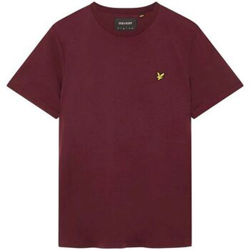 T-shirt TS400VOGX PLAIN SHIRT-Z562 BURGUNDY - Lyle & Scott - Modalova