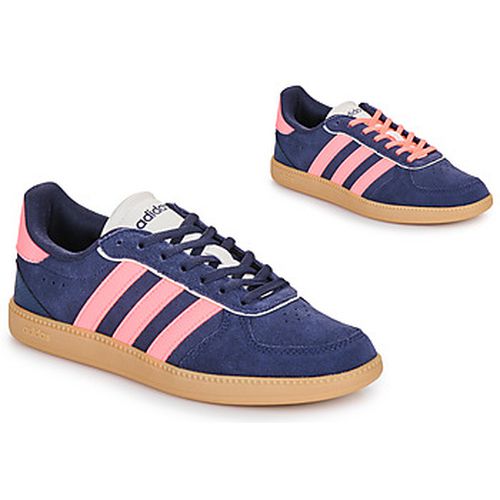 Baskets basses BREAKNET SLEEK SUEDE - adidas - Modalova