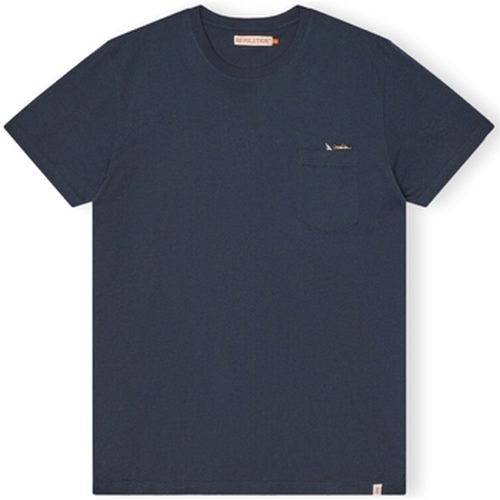 T-shirt T-Shirt Regular 1365 SHA - Blue - Revolution - Modalova