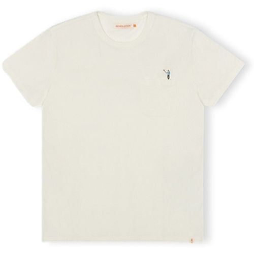 T-shirt T-Shirt Regular 1341 SEL - Off White - Rvlt Revolution - Modalova