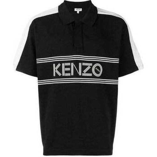 T-shirt Polo Logo Tourterelle - Kenzo - Modalova