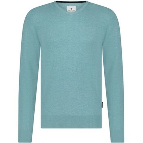 Sweat-shirt Pull Col-V Azur - State Of Art - Modalova