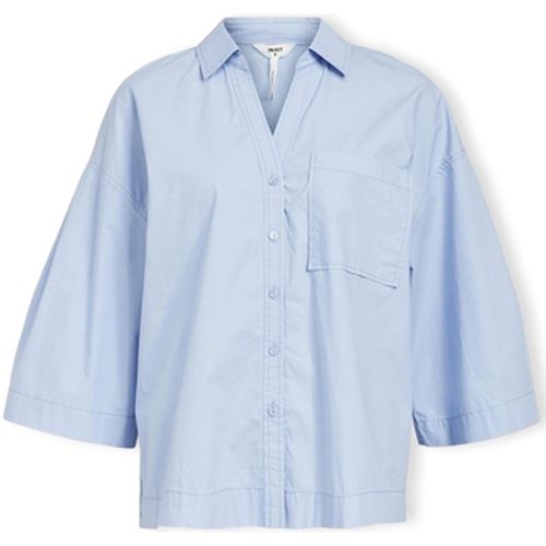 Blouses Demi Shirt 3/4 - Brunnera Blue - Object - Modalova