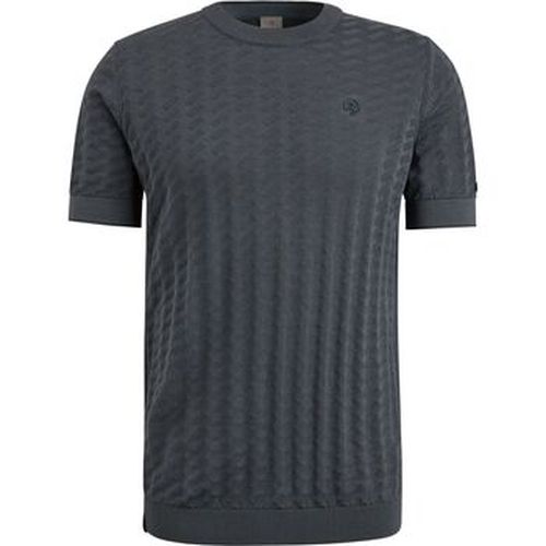 T-shirt Knitted T-shirt Structure Marine - Cast Iron - Modalova