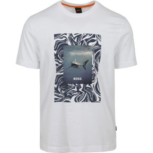 T-shirt BOSS T-shirt Tucan Blanc - BOSS - Modalova