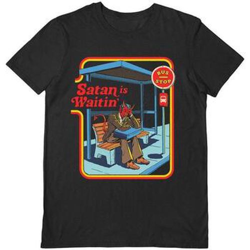 T-shirt Satan Is Waitin' - Steven Rhodes - Modalova