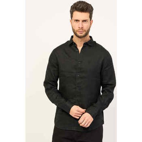 Chemise Chemise coupe classique en pur lin - EAX - Modalova