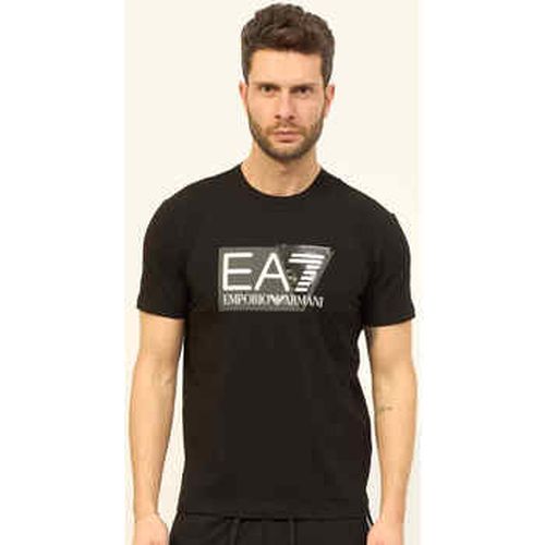 T-shirt T-shirt col rond avec logo - Emporio Armani EA7 - Modalova