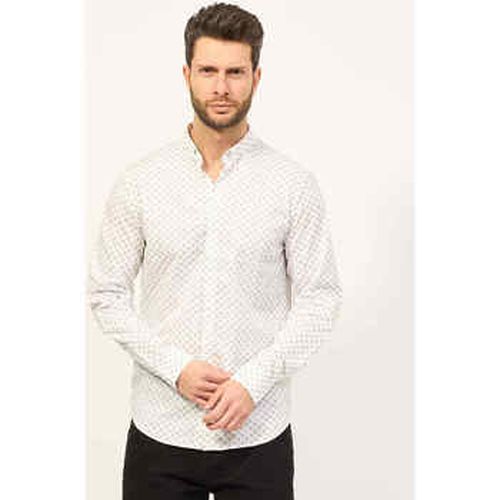 Chemise chemise coupe slim en popeline stretch - EAX - Modalova