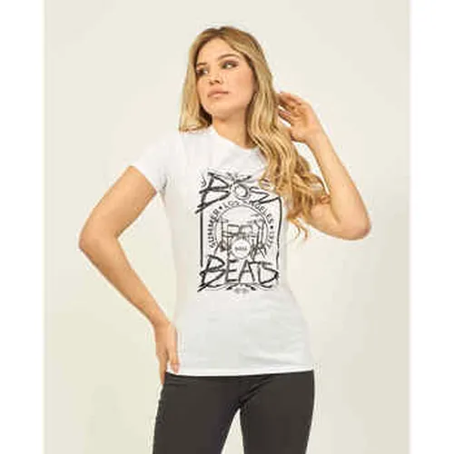 T-shirt T-shirt en coton avec imprimé saisonnier - BOSS - Modalova