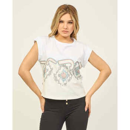 T-shirt T-shirt col rond en coton coupe courte - Jijil - Modalova