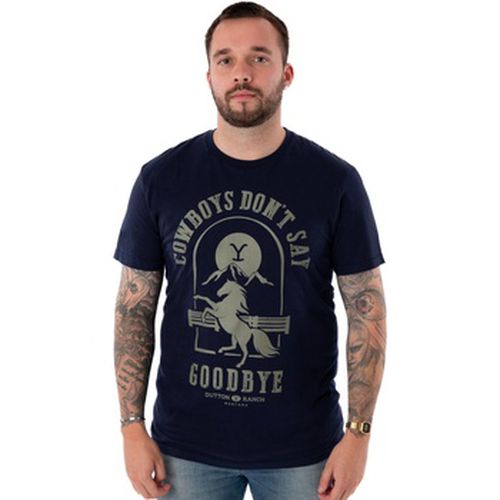 T-shirt Cowboys Don't Say Goodbye - Yellowstone - Modalova