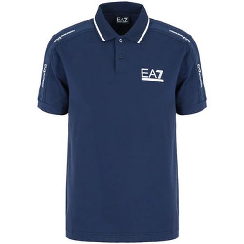 T-shirt Polo EA7 3DPF20 PJ03Z Uomo Blu scuro - Ea7 Emporio Armani - Modalova